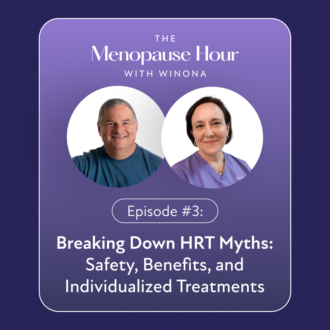 The Menopause Hour - Episode -3 Breaking Down HRT Myths Safety, Benefits, and Individualized Treatments
