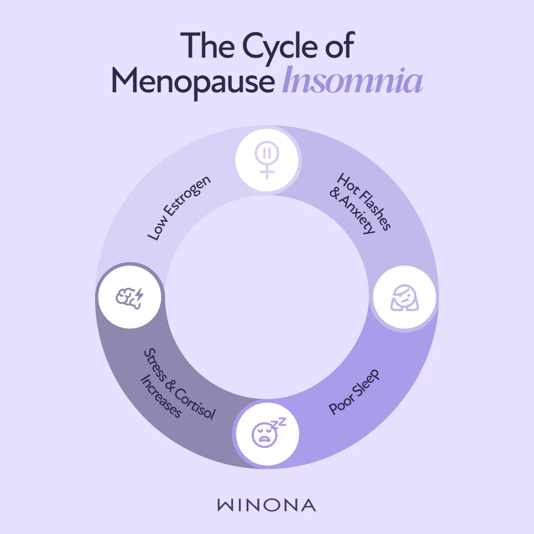 The Cycle of Menopause Insomnia