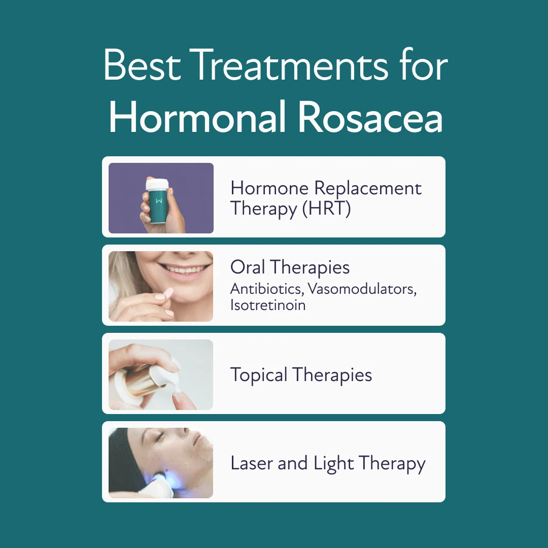 best treatments for hormonal rosacea