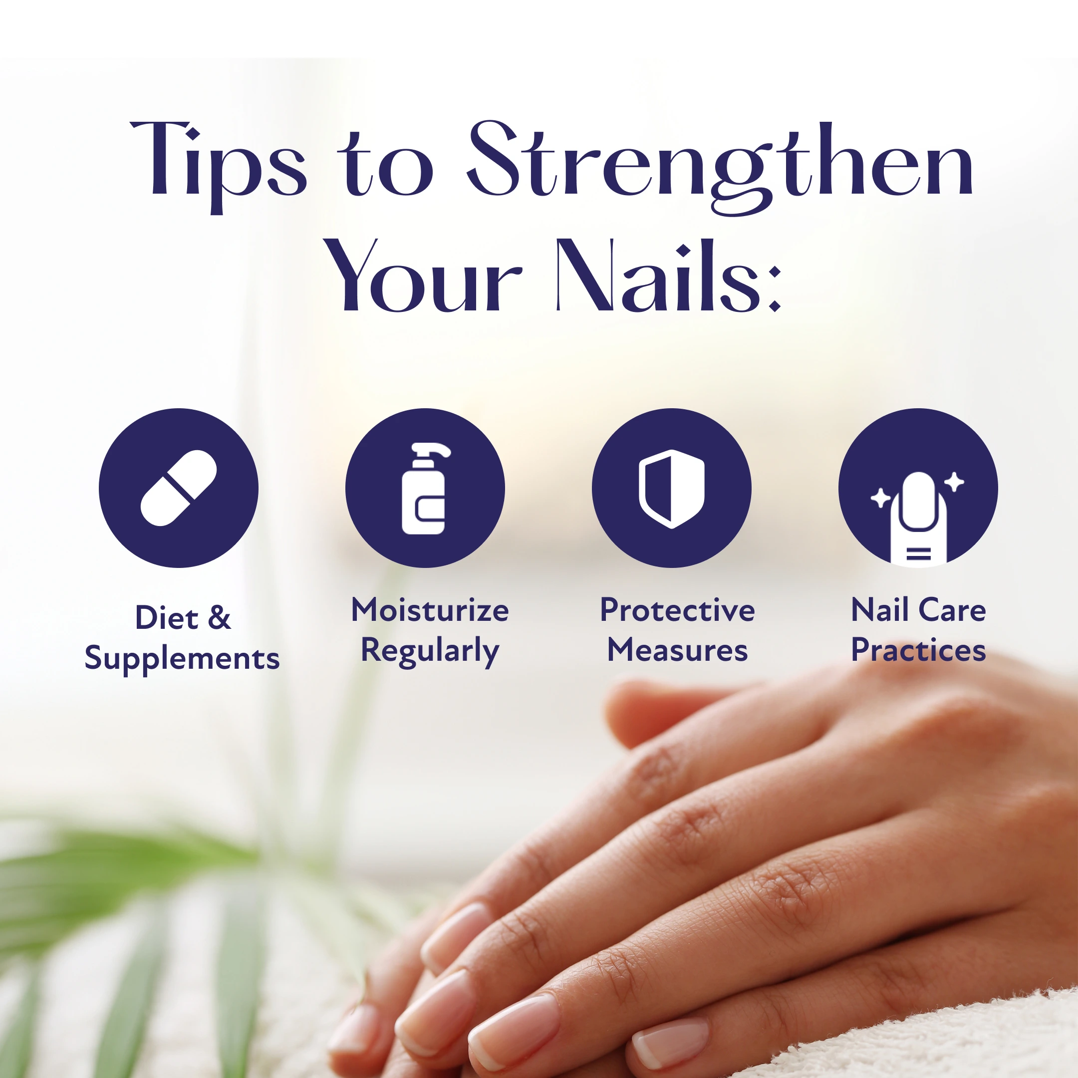 Strengthen nails during menopause