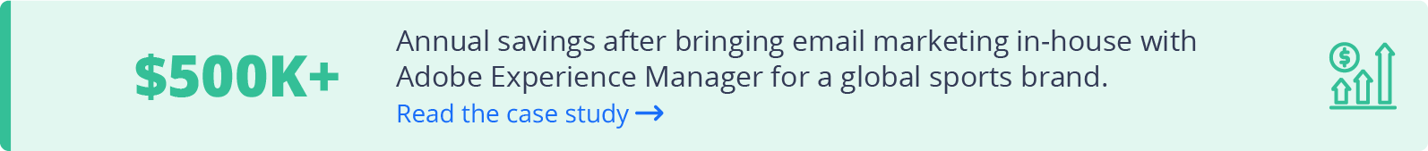 Annual savings after bringing 