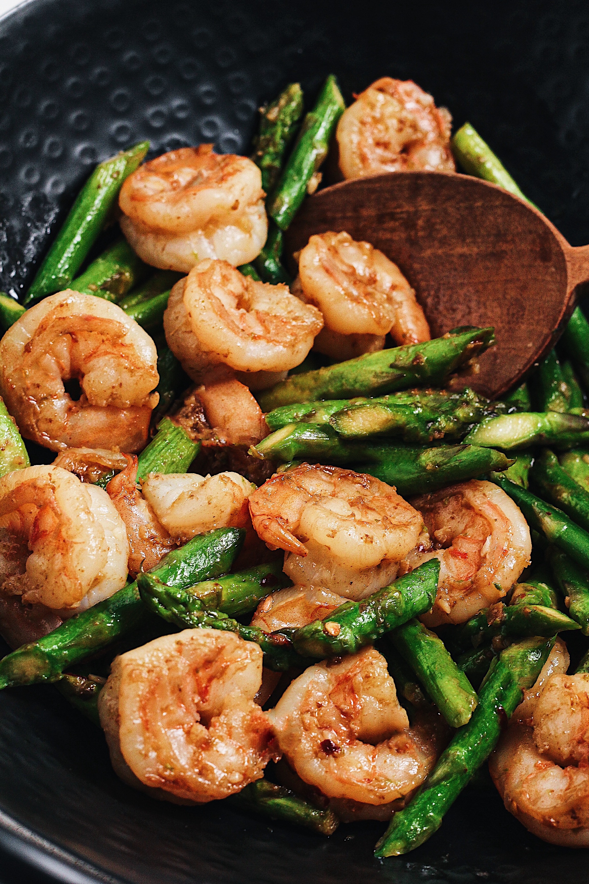 Shrimp And Asparagus Stir-Fry | Whisper Of Yum