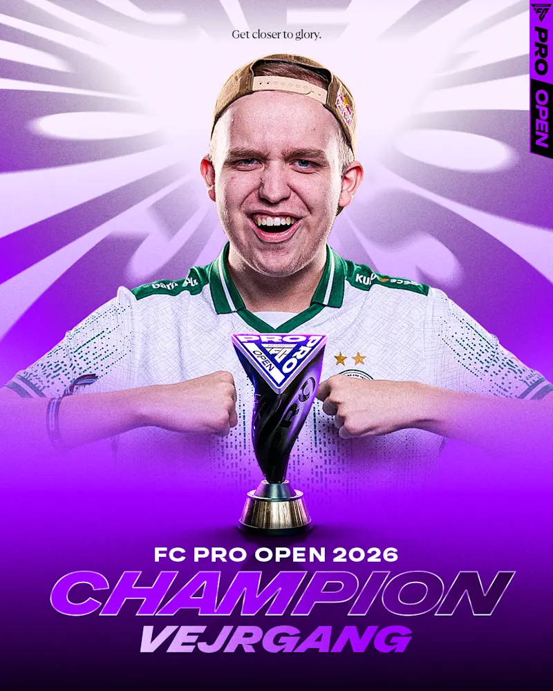FC Pro Open 26 - Champion graphic