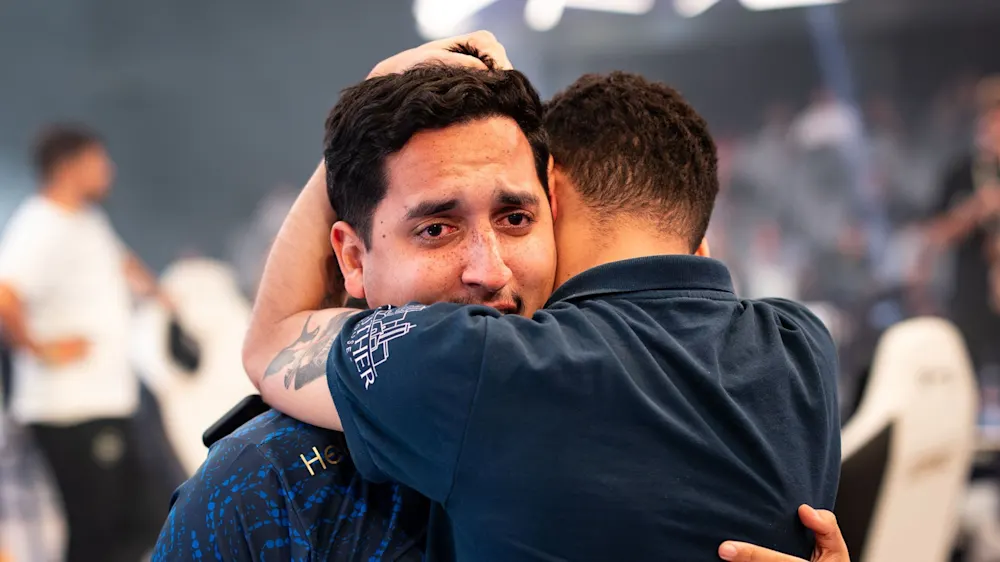 PHzin crying after making FC Pro World Championship 2025