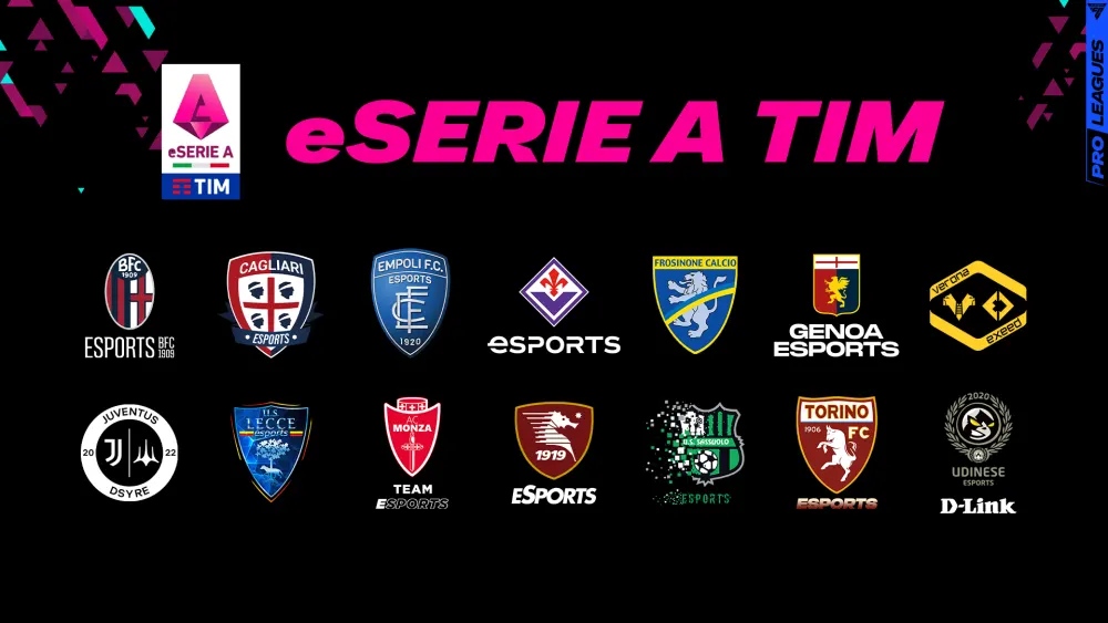 EA FC PRO eSerie A club graphic