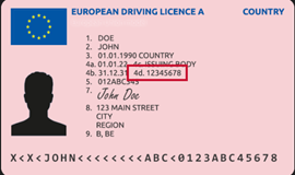 European Driving License A