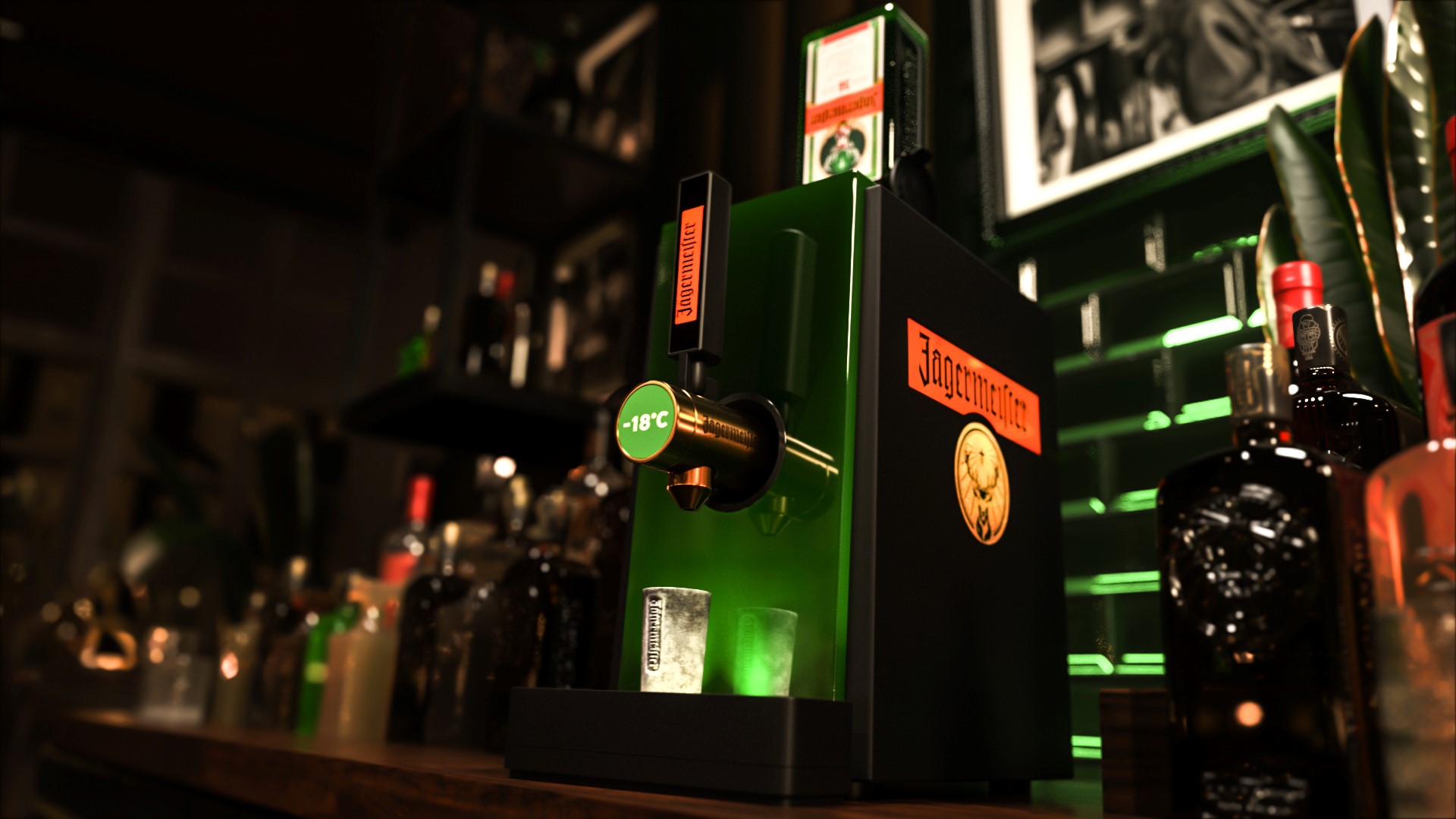 Jägermeister : la machine qui sert le shot à -18°C