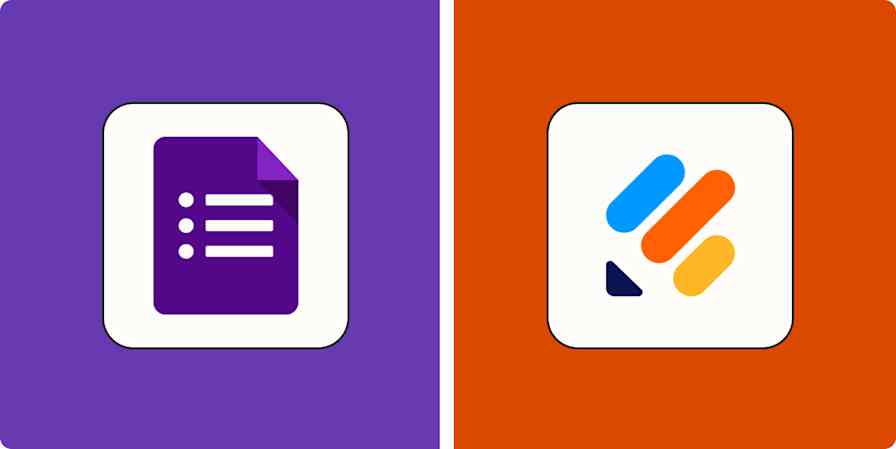 Hero image with the logos of Google Forms and Jotform