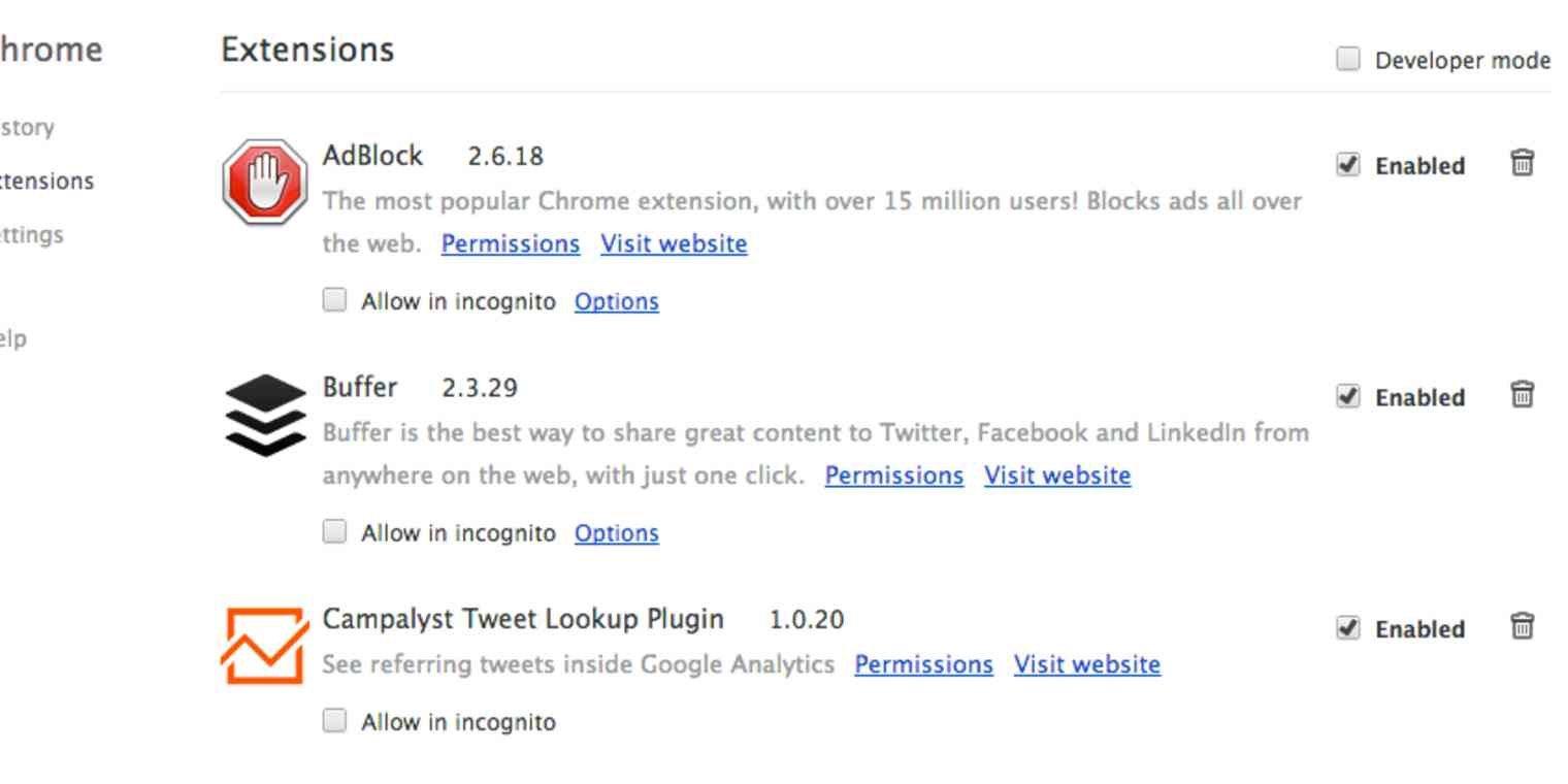 12 free chrome extensions for getting