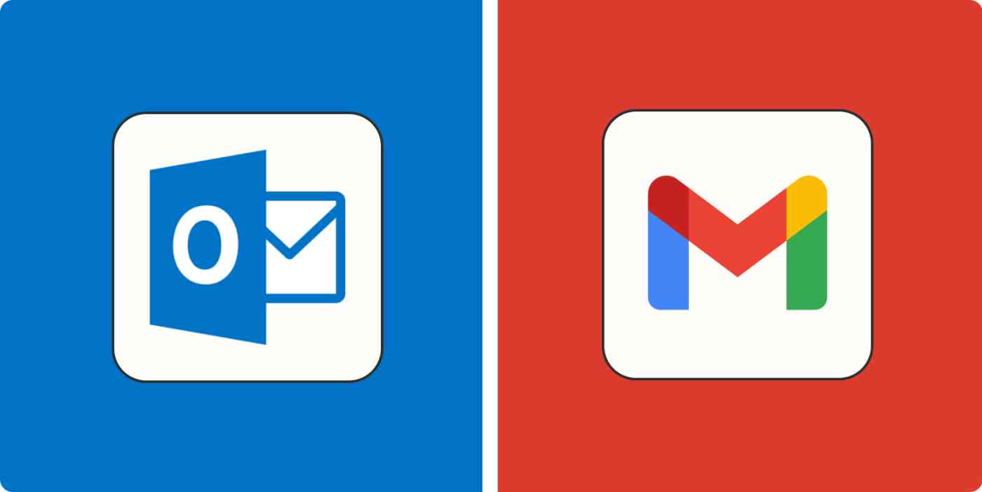 Hero image with the Outlook and Gmail logos