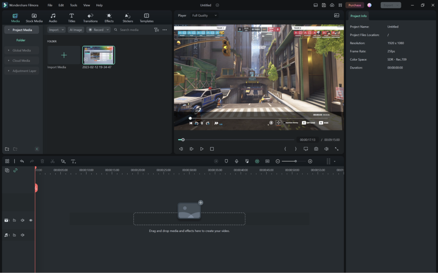 Wondershare Filmora, our pick for the best AI video editor for polishing your video with AI tools