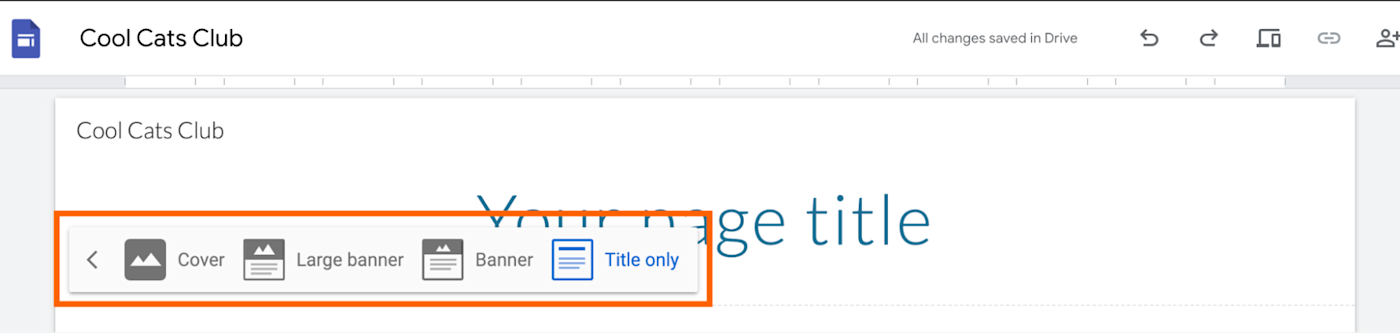 how to make websites in sites.google.com How to change the header type in Google Sites.