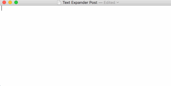 thank you text expander