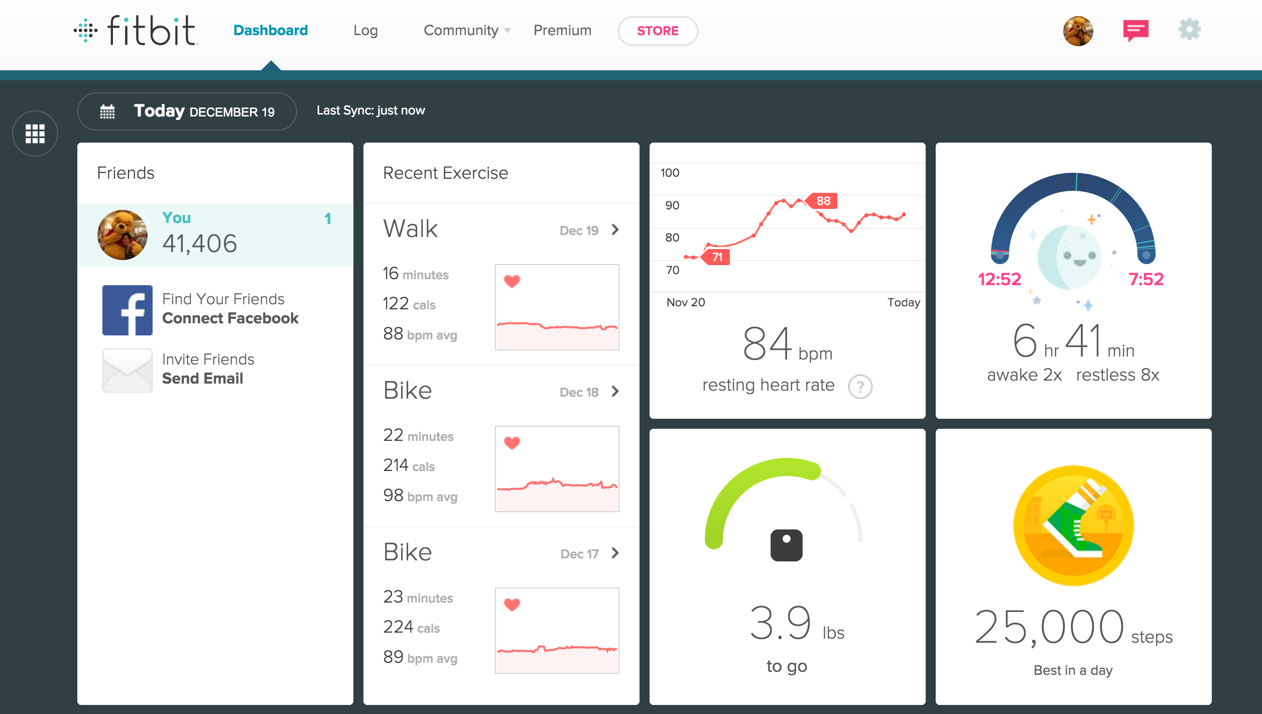 blood pressure app for fitbit