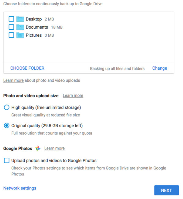 how to use google drive for sign up inscentives