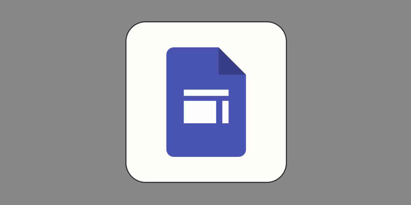 An app tips hero image with the logo for Google Sites on a gray background