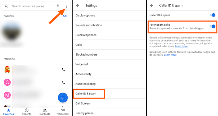 How To Stop Spam Phone Calls Phone calls do not come in or go to make more confusing, my wife could make / receive calls on her iphone with same carrier (att.) how to stop spam phone calls