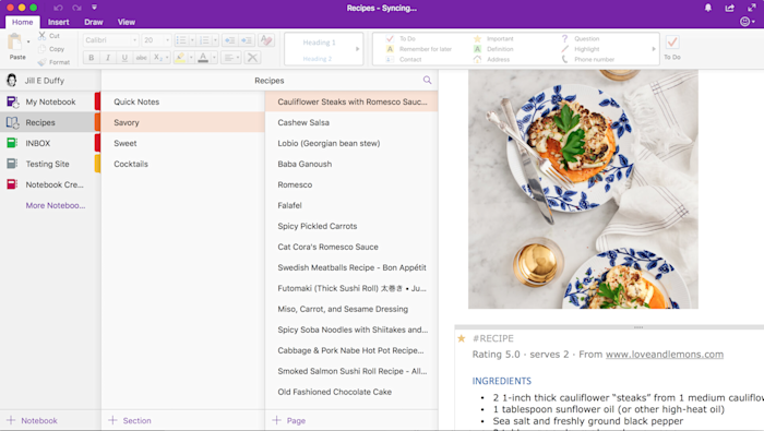 Sync Evernote With Onenote