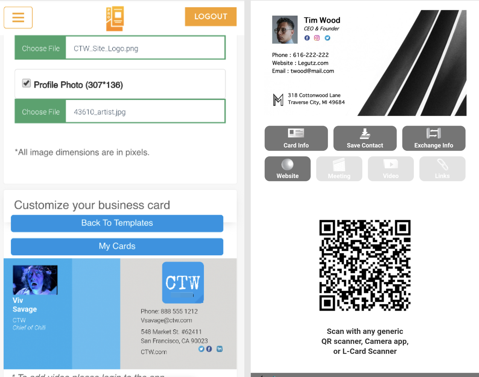 business card scanners for mac