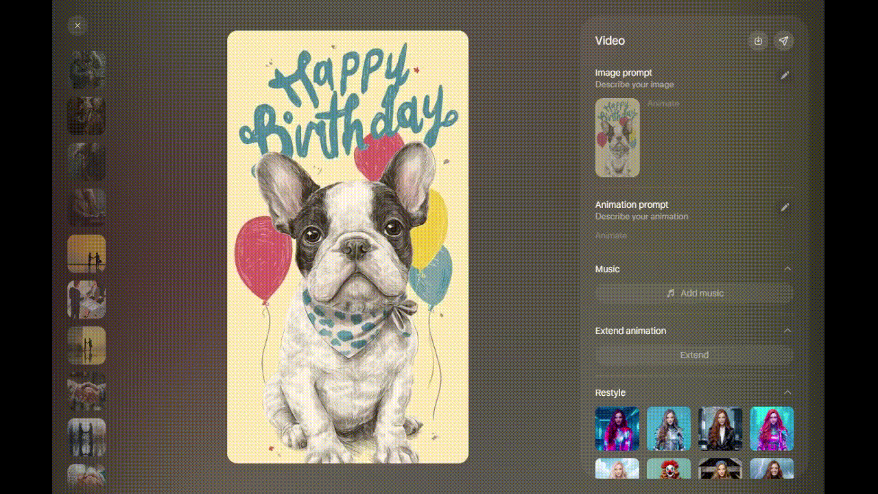 Meta AI's one-click animation editor