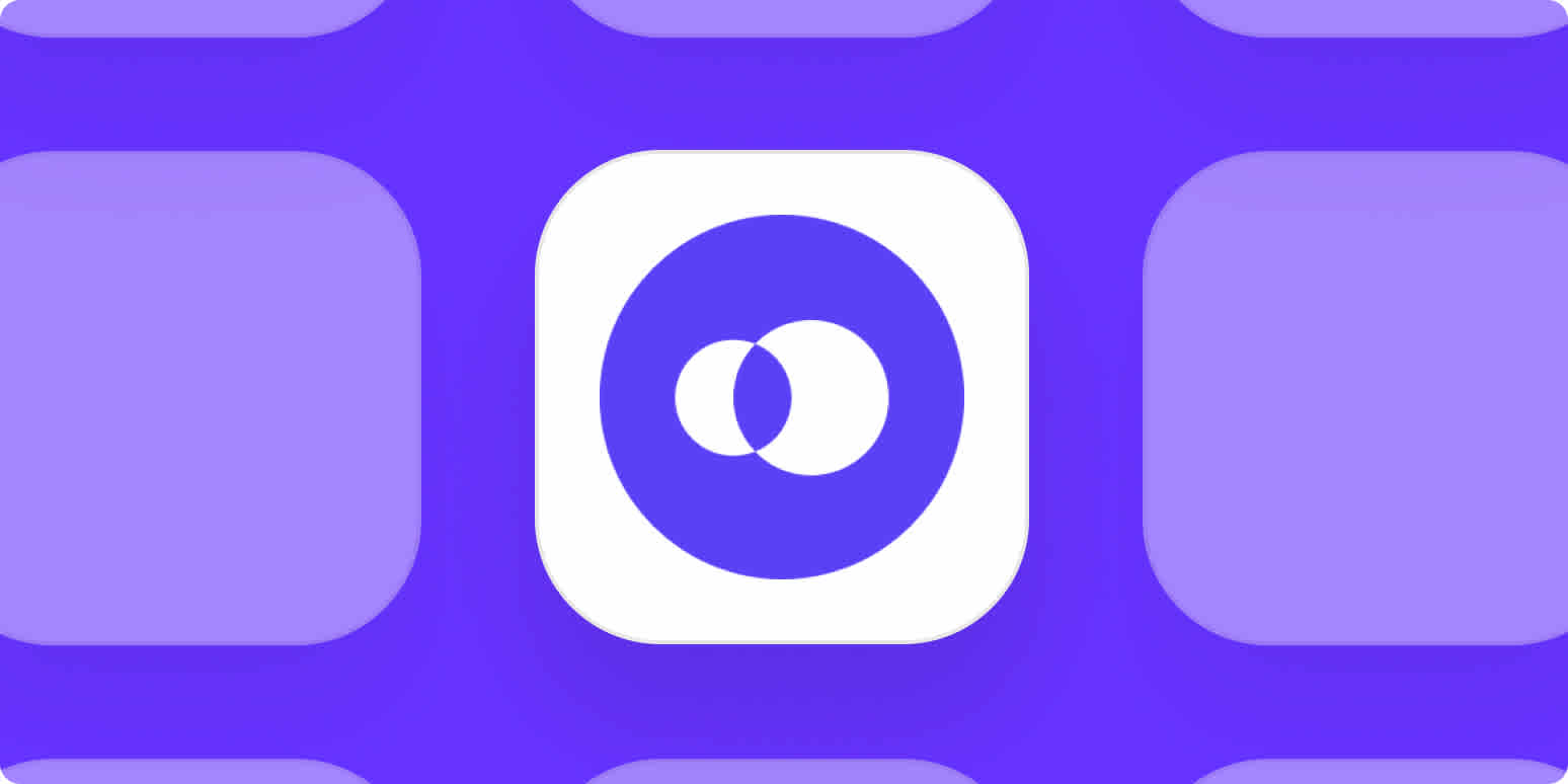 Openphone app logo on a purple background.