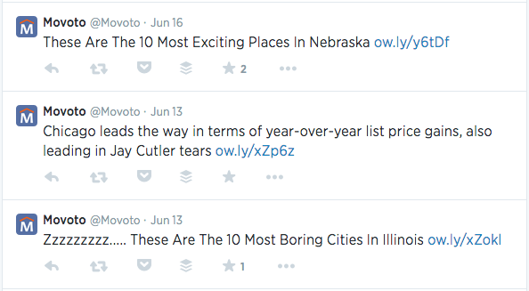 Movoto tweets