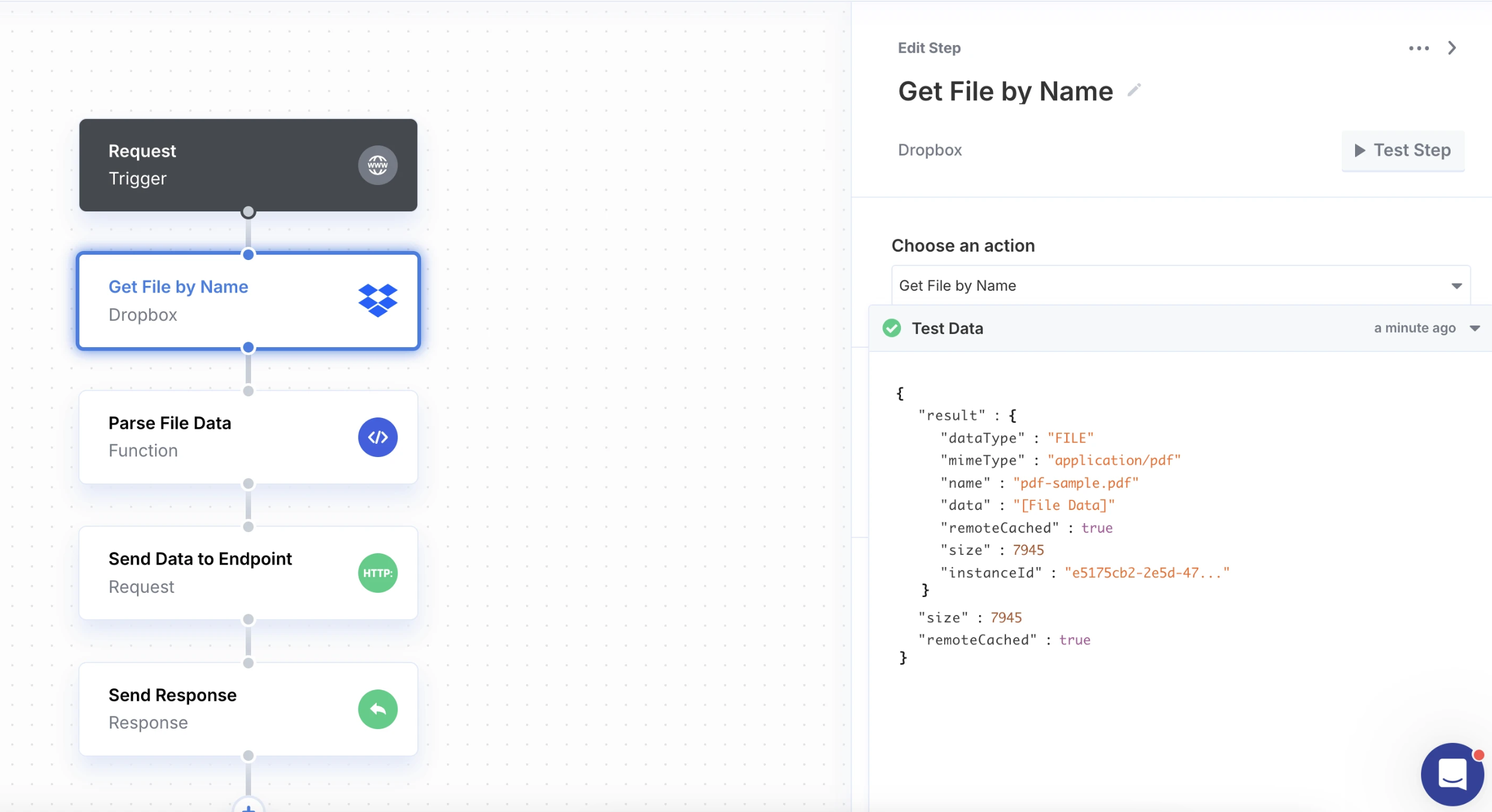 A screenshot of Paragon, an API integration platform.