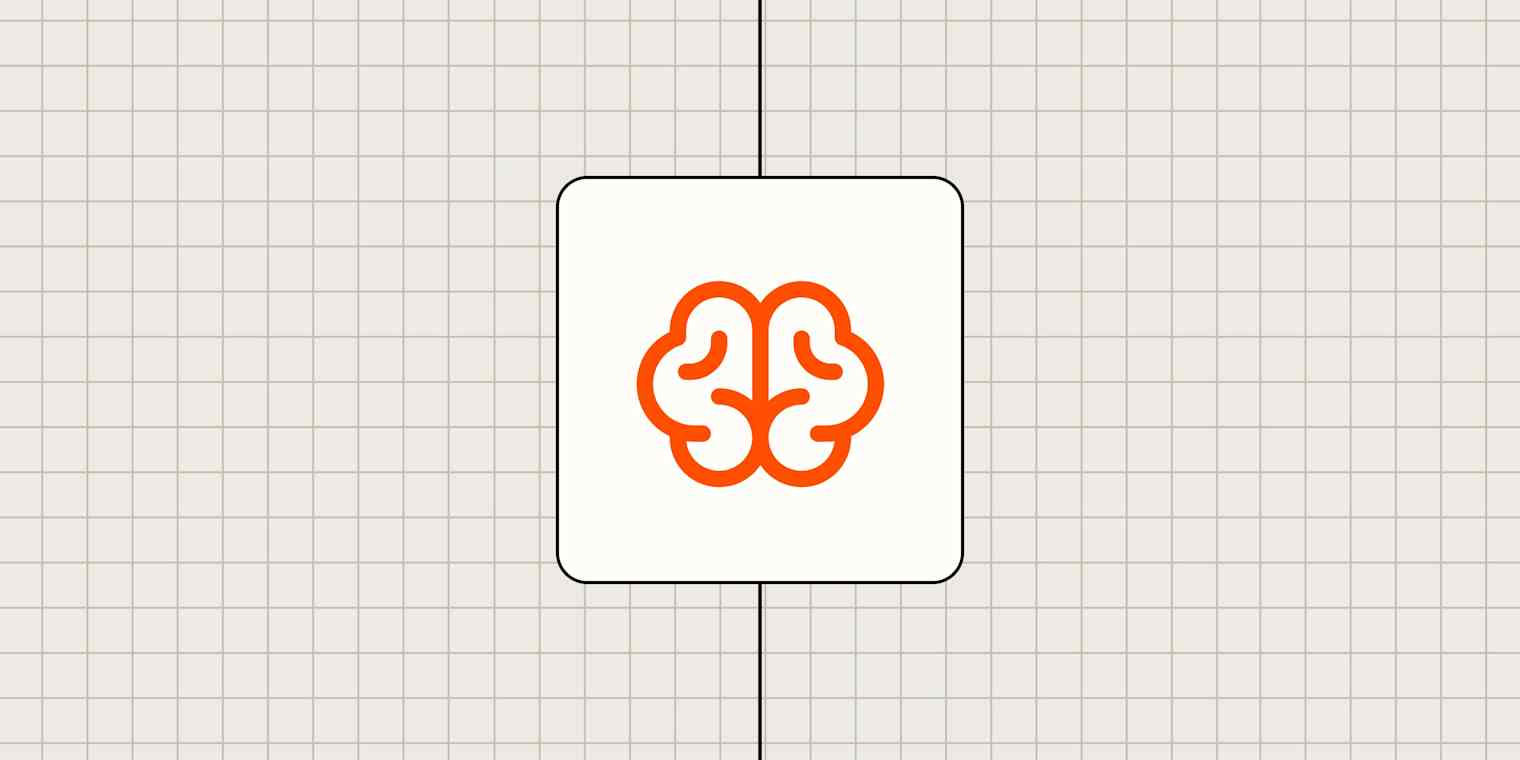 Hero image with an icon representing a brain