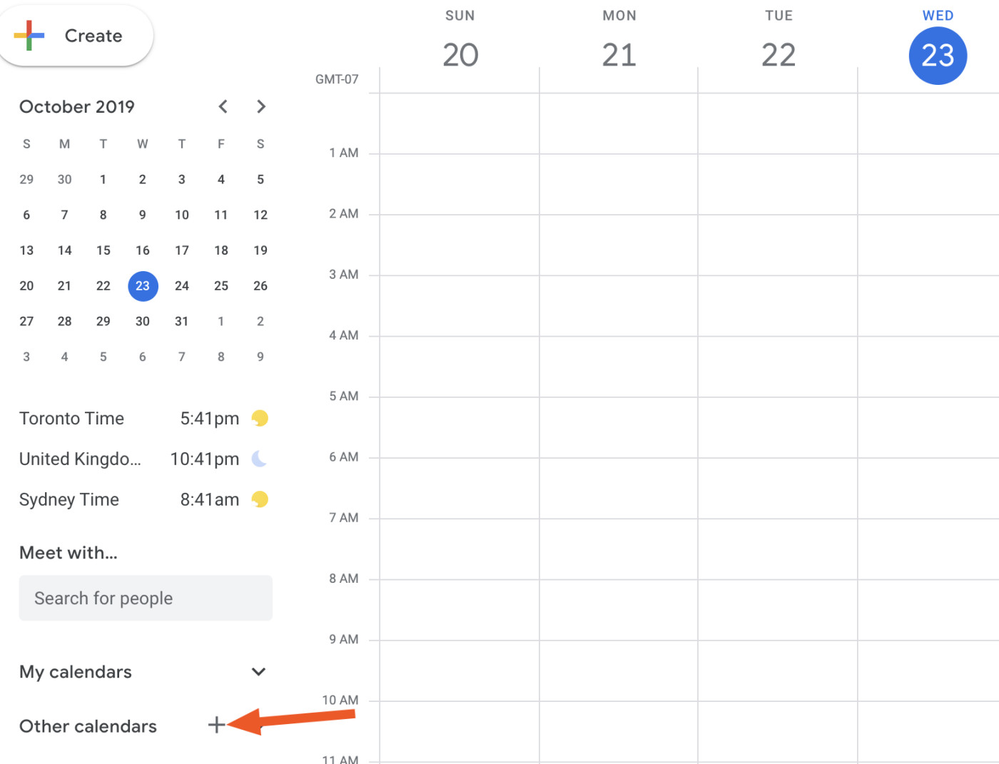 google calendar cleaner tool past