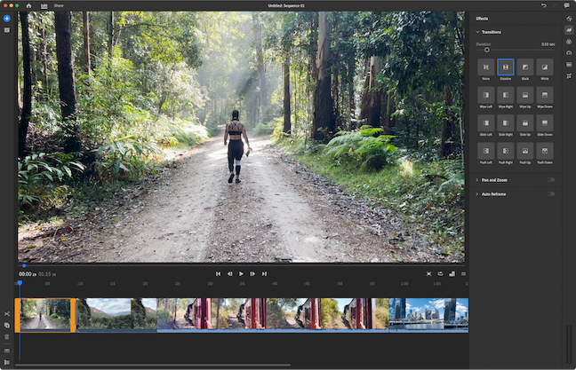 Adobe Premiere Rush, our pick for the best video editor for fast edits on desktop and mobile