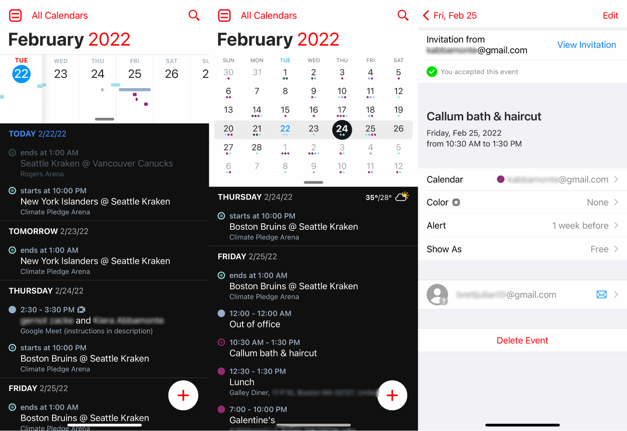free ipad calendar app that sends notifications