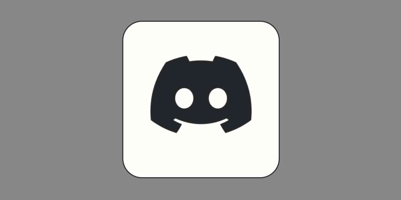 The Discord logo, which is a stylized gaming controller with the grips curled down, forming a smile. The logo can also be interpreted as a face. 