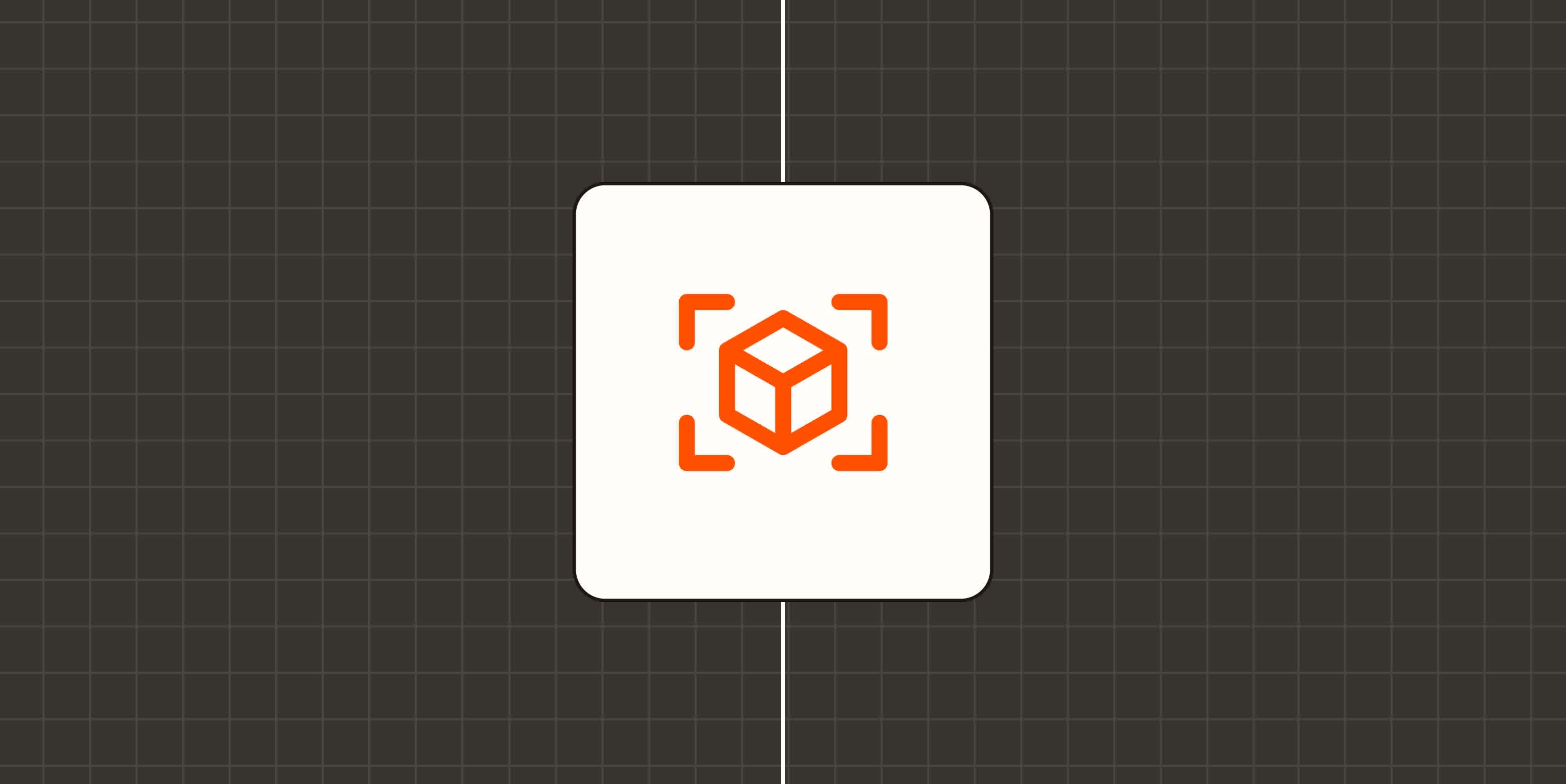 A hero image with an icon representing interoperability