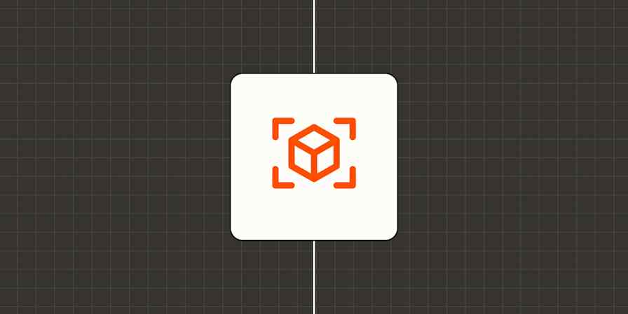 A hero image with an icon representing interoperability