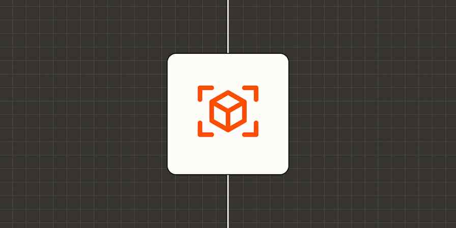 A hero image with an icon representing interoperability