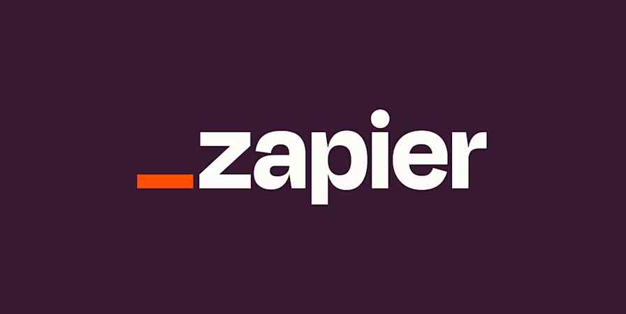 The Zapier logo against a purple background
