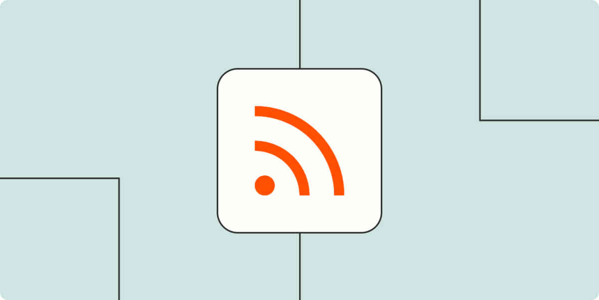 4 popular ways to use RSS by Zapier