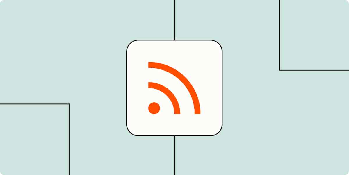 4 popular ways to use RSS by Zapier