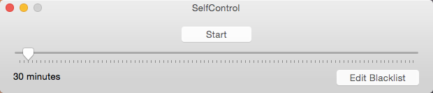 Self Control