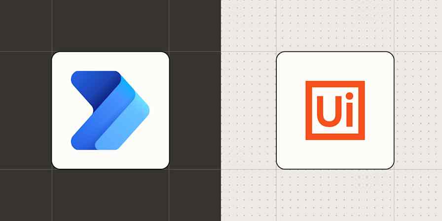 Hero image with the Power Automate and UiPath logos