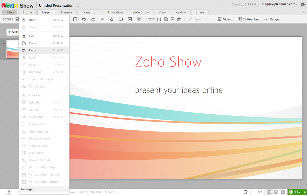Zoho Show