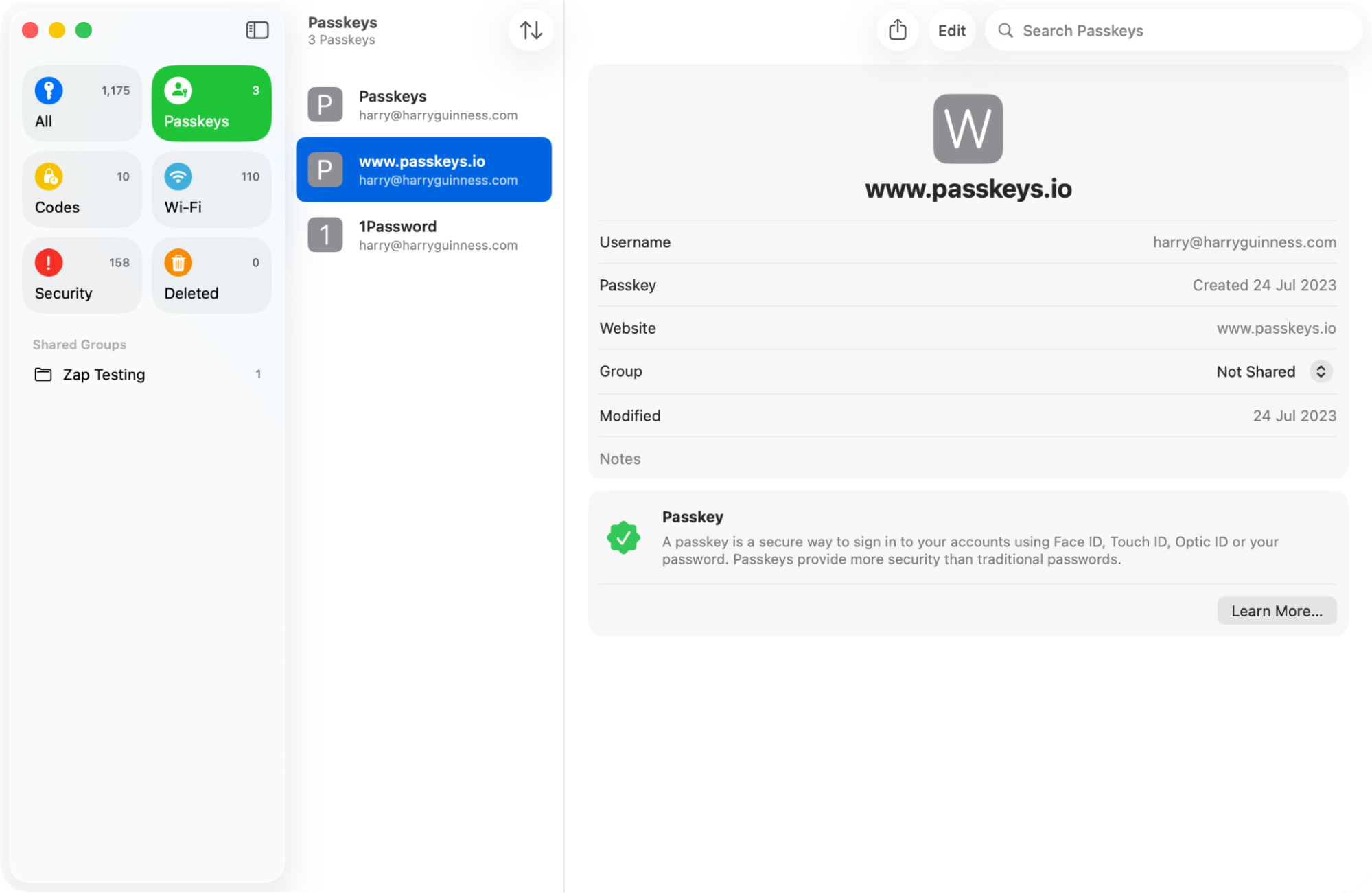 Apple Passwords, our pick for the best password manager for Apple products