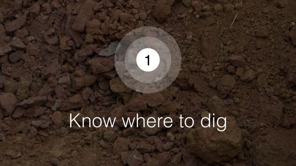 Know Where To Dig slide
