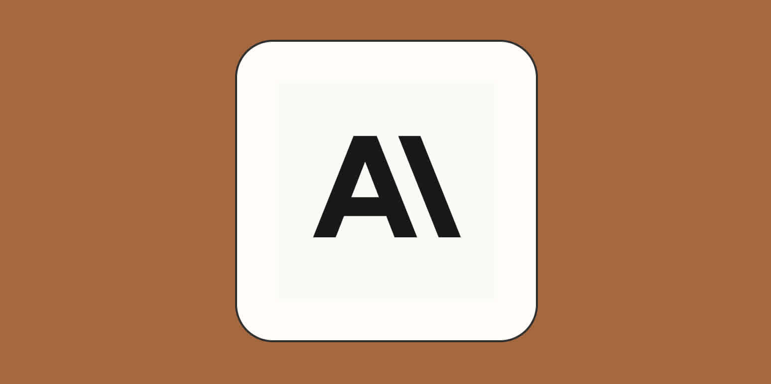 A hero image with the logo of Anthropic, the makers of Claude