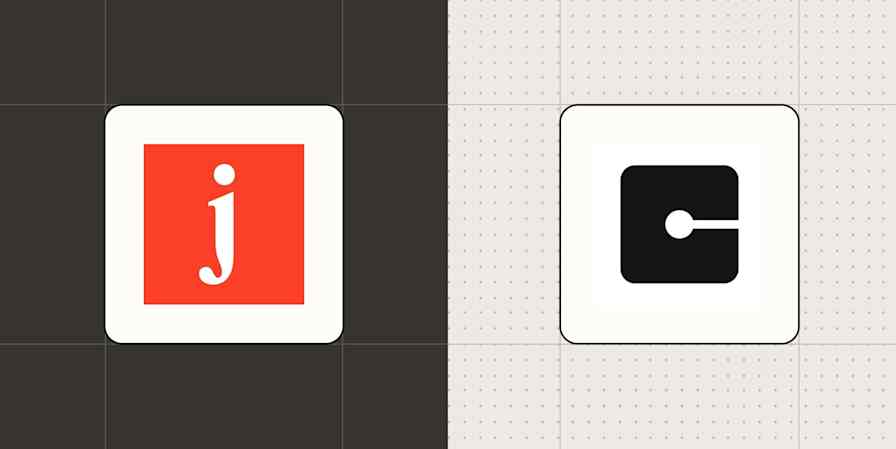 Hero image with the Jasper and Copy.ai logos