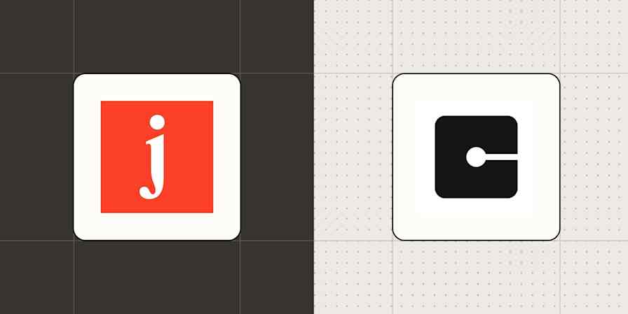 Hero image with the Jasper and Copy.ai logos