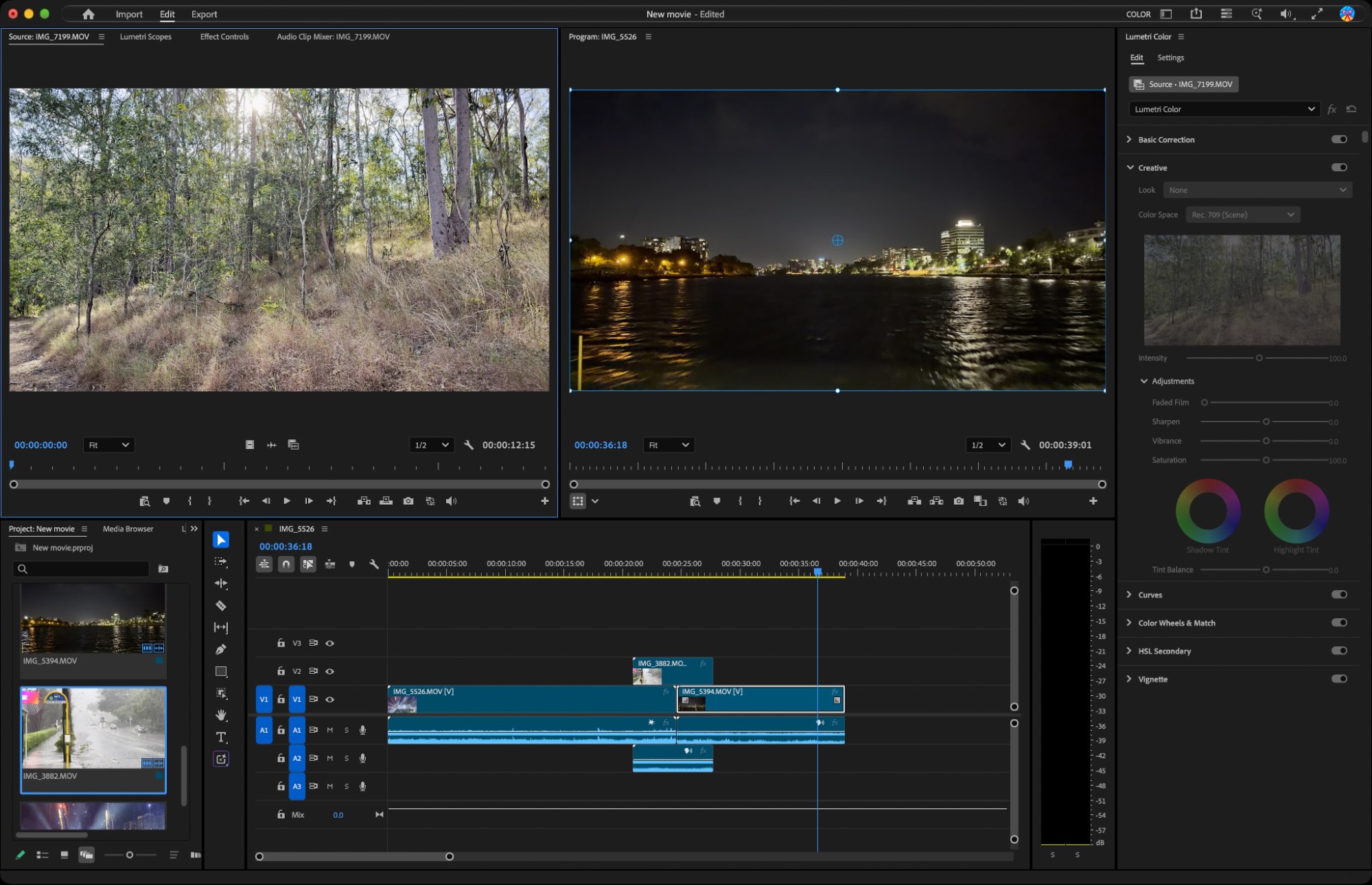 Adobe Premiere Pro, our pick for the best professional video editor for cross-platform video editing