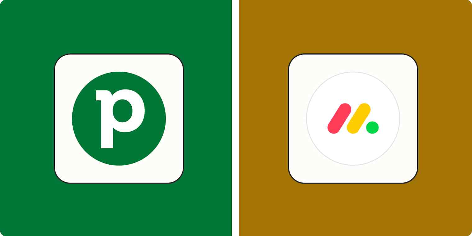 Hero image with the Pipedrive and monday.com logos