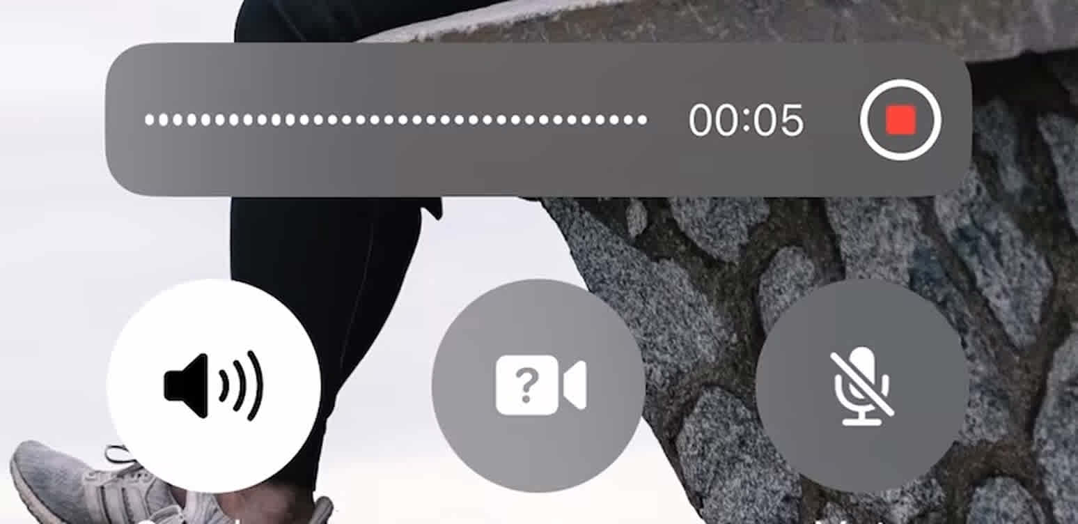 Hero image showing an iPhone recording a call