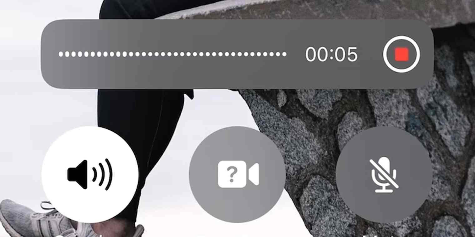 Hero image showing an iPhone recording a call